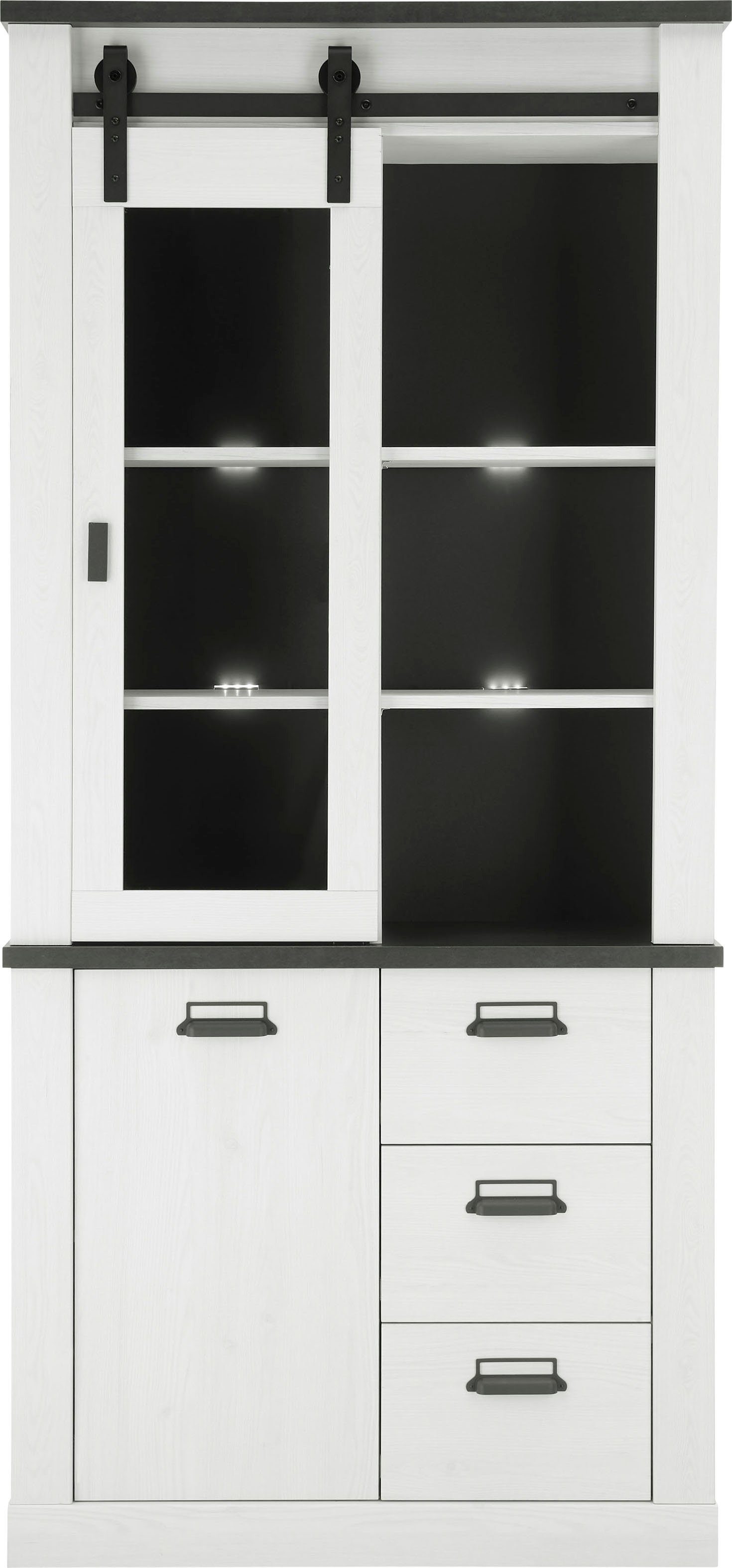 Home affaire Vitrine SHERWOOD Breite ca. 93 cm