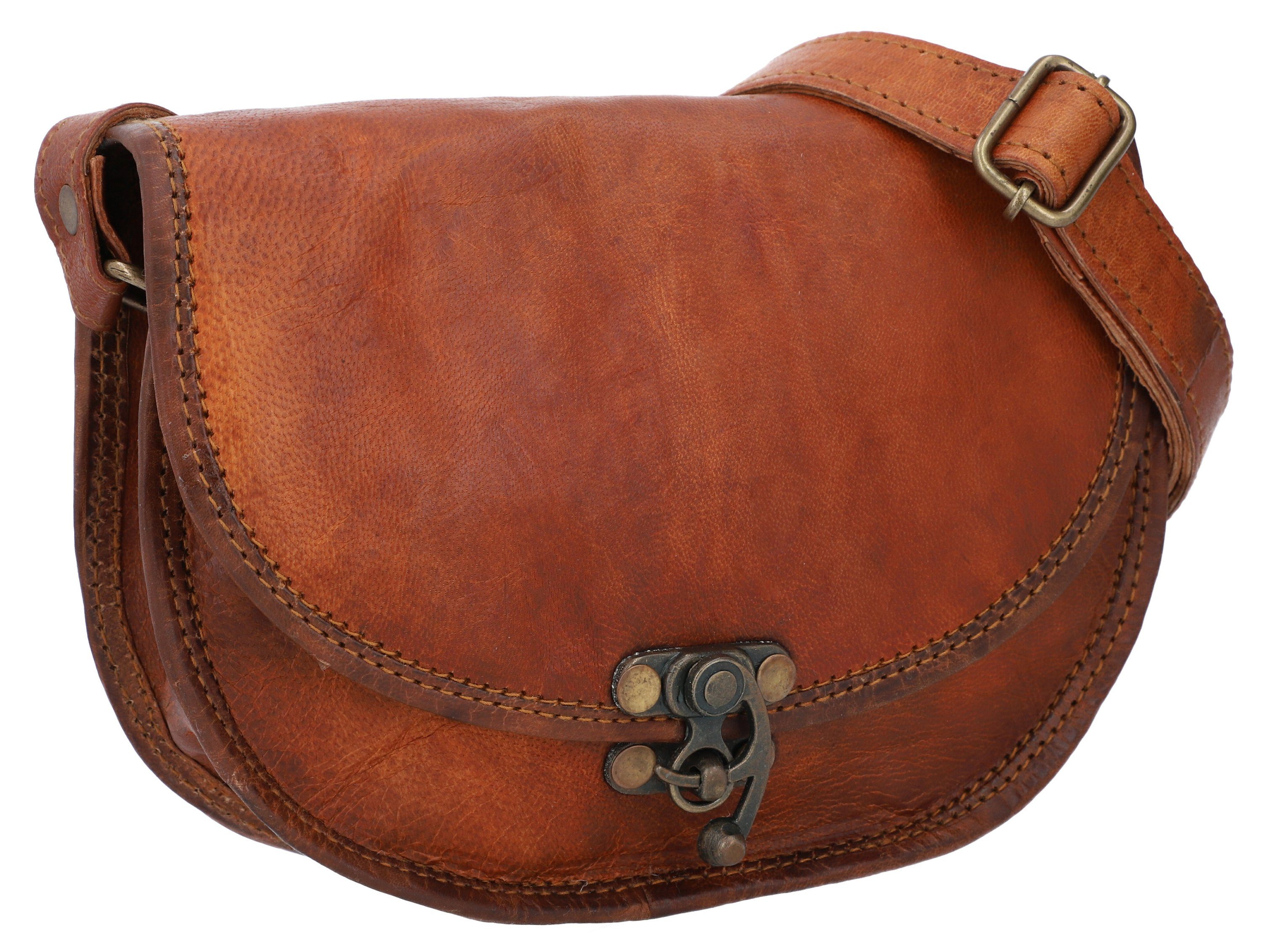 Gusti Leder Handtasche Gusti Leder Handtasche Rosa (1-tlg)