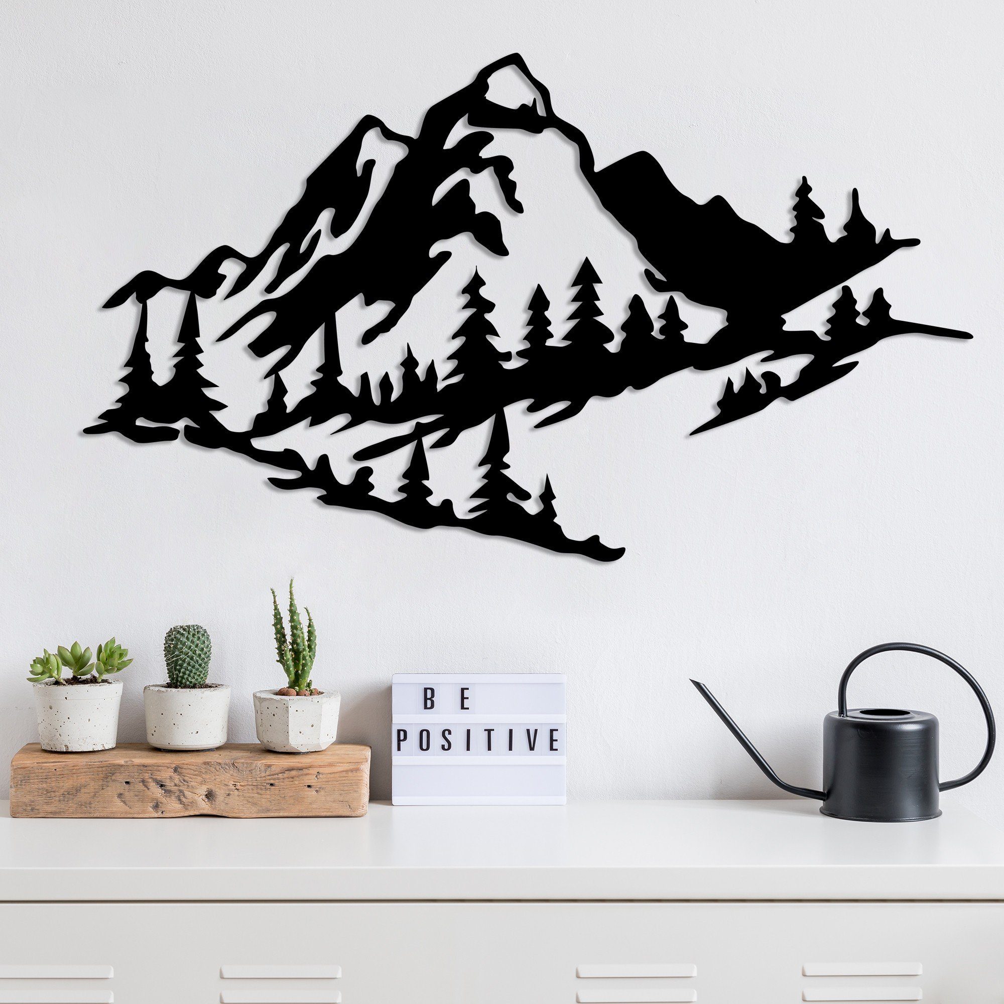 Wallity Wanddekoobjekt 100% METAL (Thickness: 1,5 mm), 40 x 70 cm L1765 günstig online kaufen
