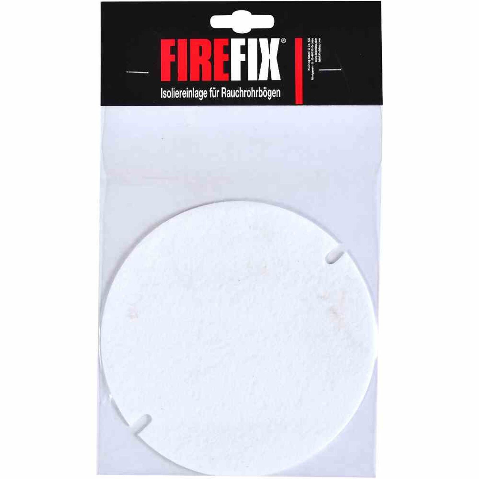 Firefix Ofenrohr Dichtung für Ofenrohr Klappe von Ø 120 - 200 mm