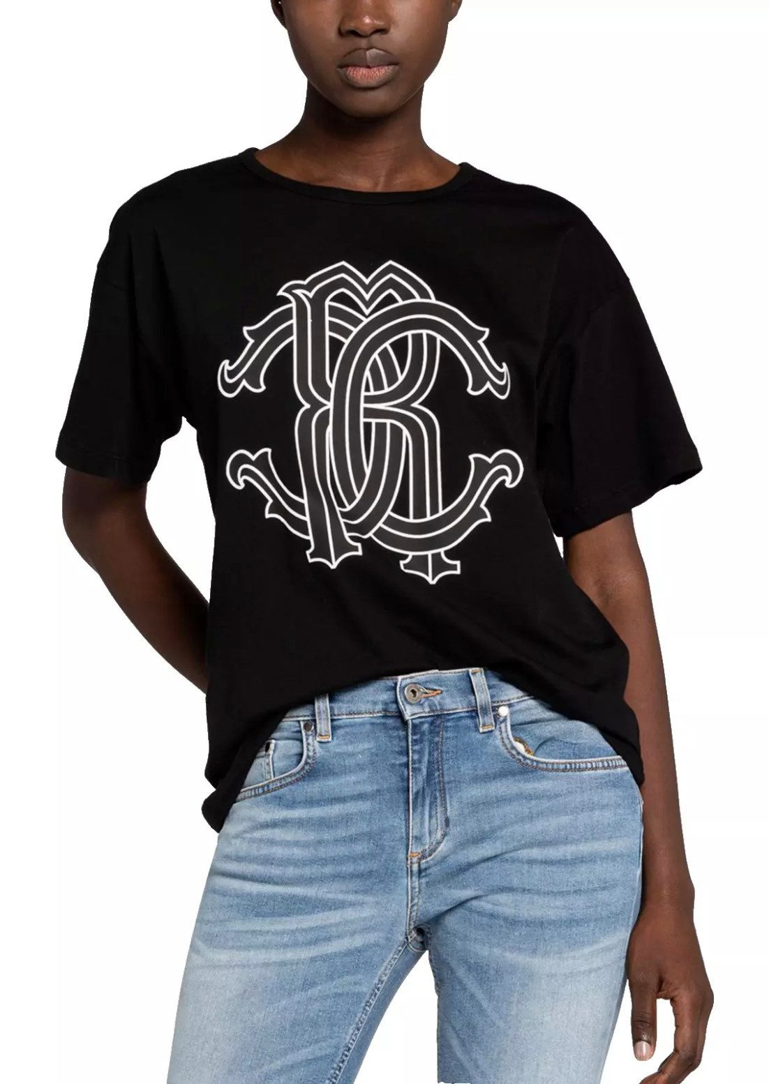 roberto cavalli T-Shirt Firenze RC Monogram günstig online kaufen