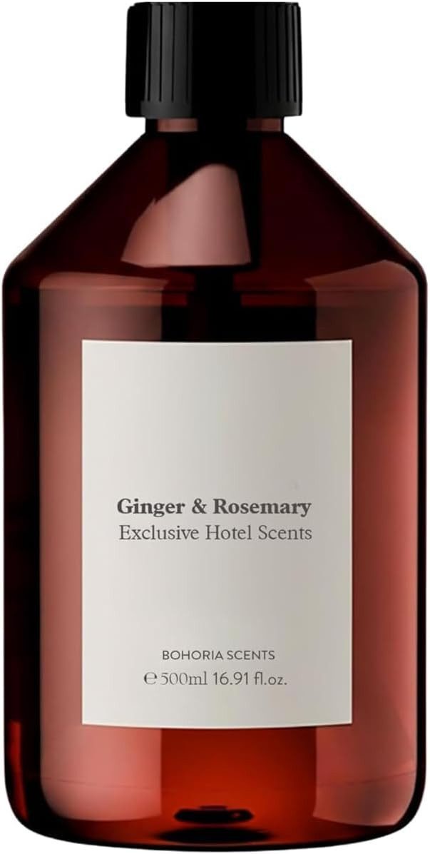 BOHORIA Raumduft Refill Ginger & Rosemary 1000 ml – Hotel Raumduft Nachfüllpack