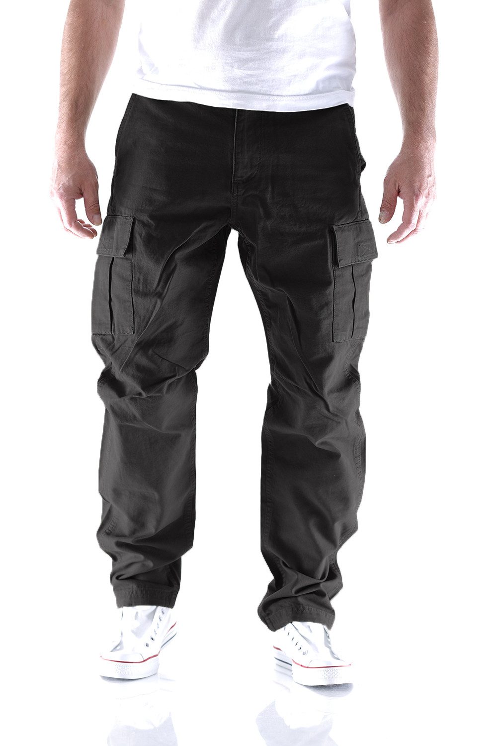 Jack & Jones Herren Cargohose JPSTKANE JJBARKLEY -Relaxed Fit günstig online kaufen