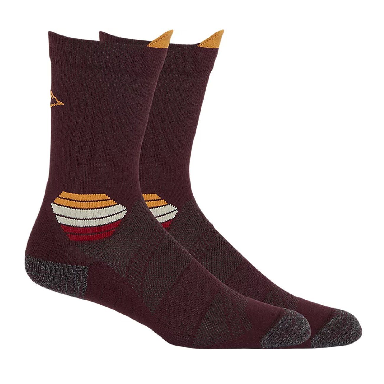 Asics Asics Fujitrail Run Crew Sock Antique Red Outdoorschuh