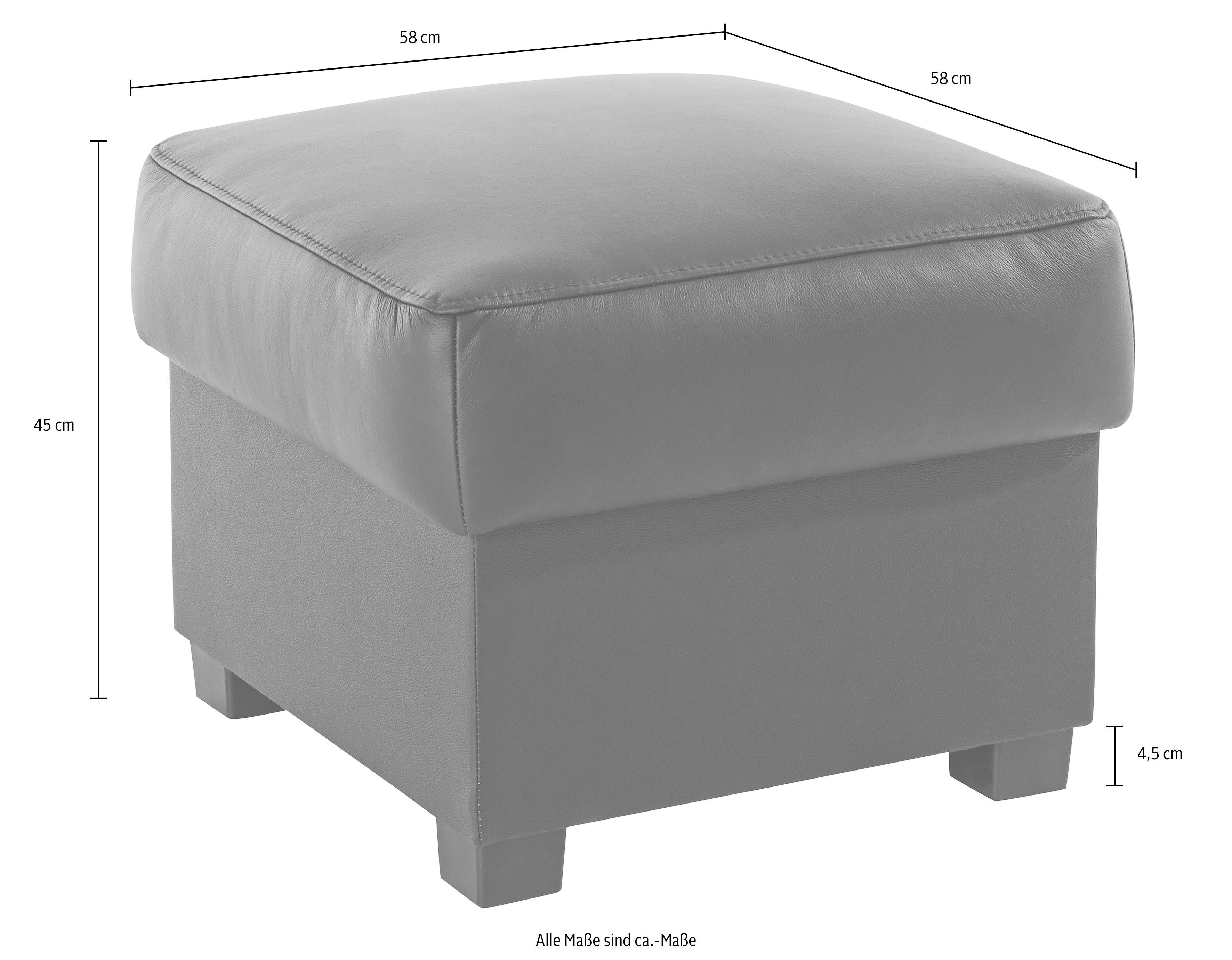 sit&more Polsterhocker Pisa, mit Stauraum