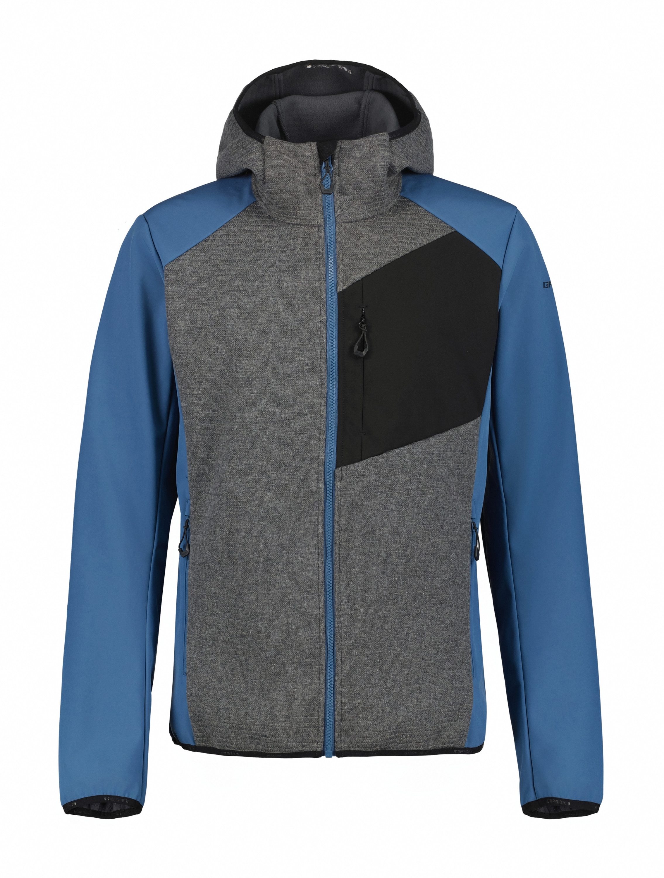Icepeak Winterjacke Danfort Softshell grau blau