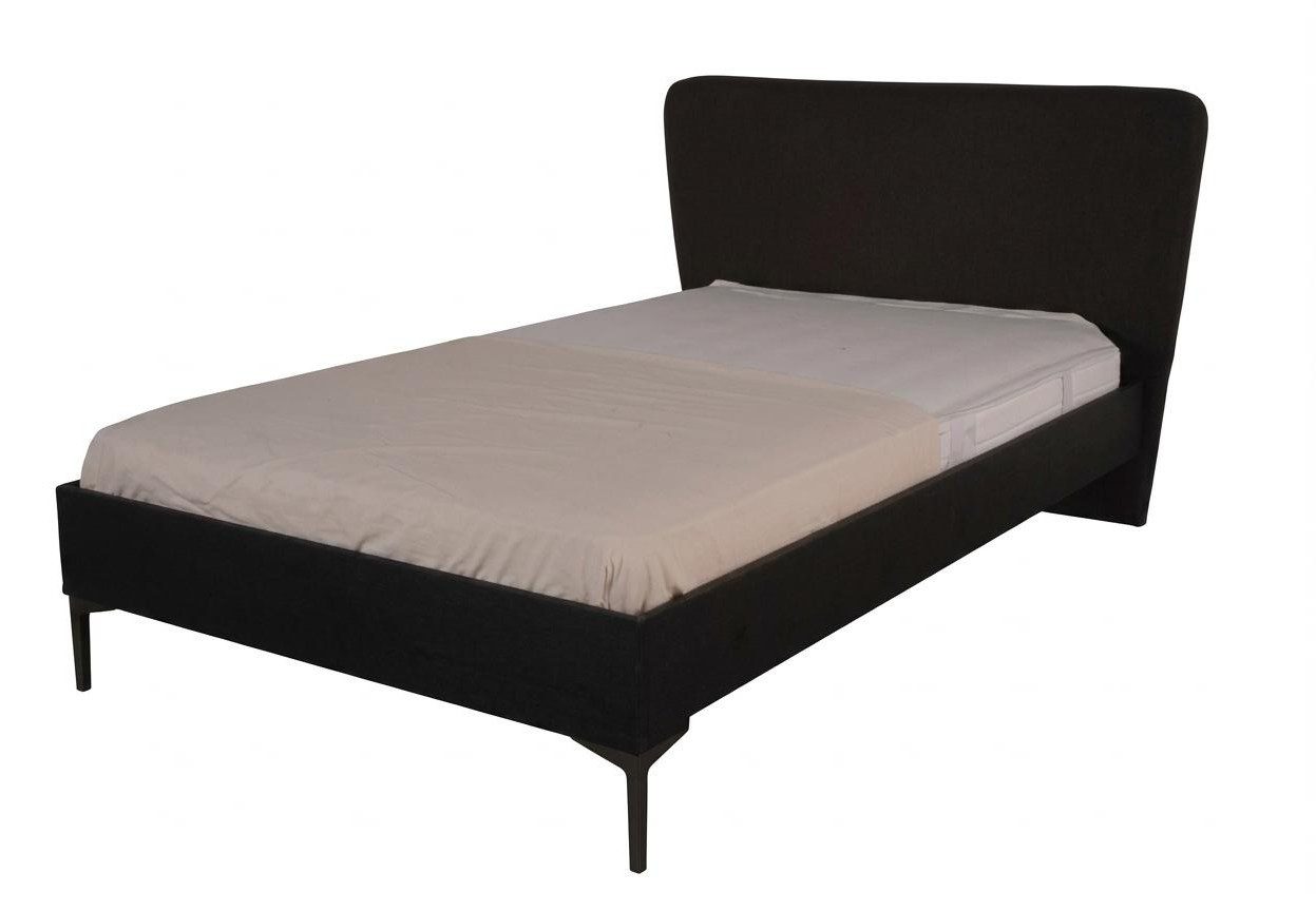 Xlmoebel Jugendbett Dunkelbraunes Bett Jugendbett Kopfteil modern Jugendzimmer (1-tlg., 1-tlg)
