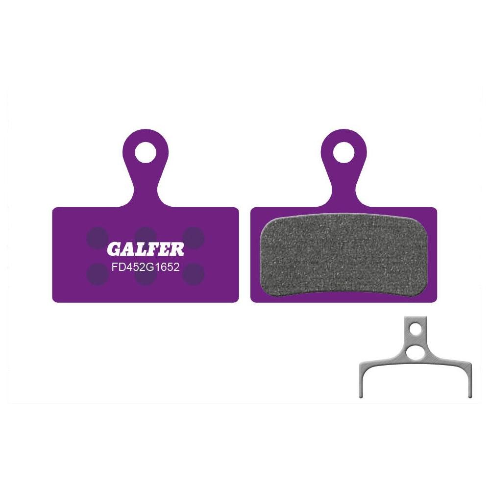 Galfer Scheibenbremse Galfer Bremsbeläge Shimano XTR/SLX Violett - Hohe Bremskraft für E-Bik