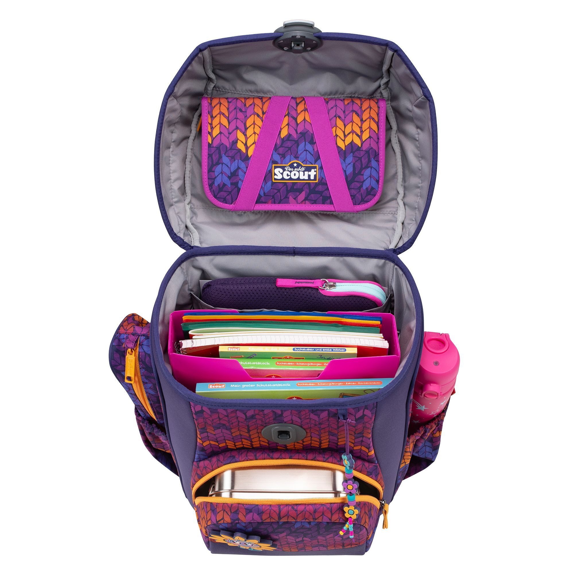 Scout Schulranzen Neo Exklusiv (4-tlg), Polyester – Bild 5 von 5