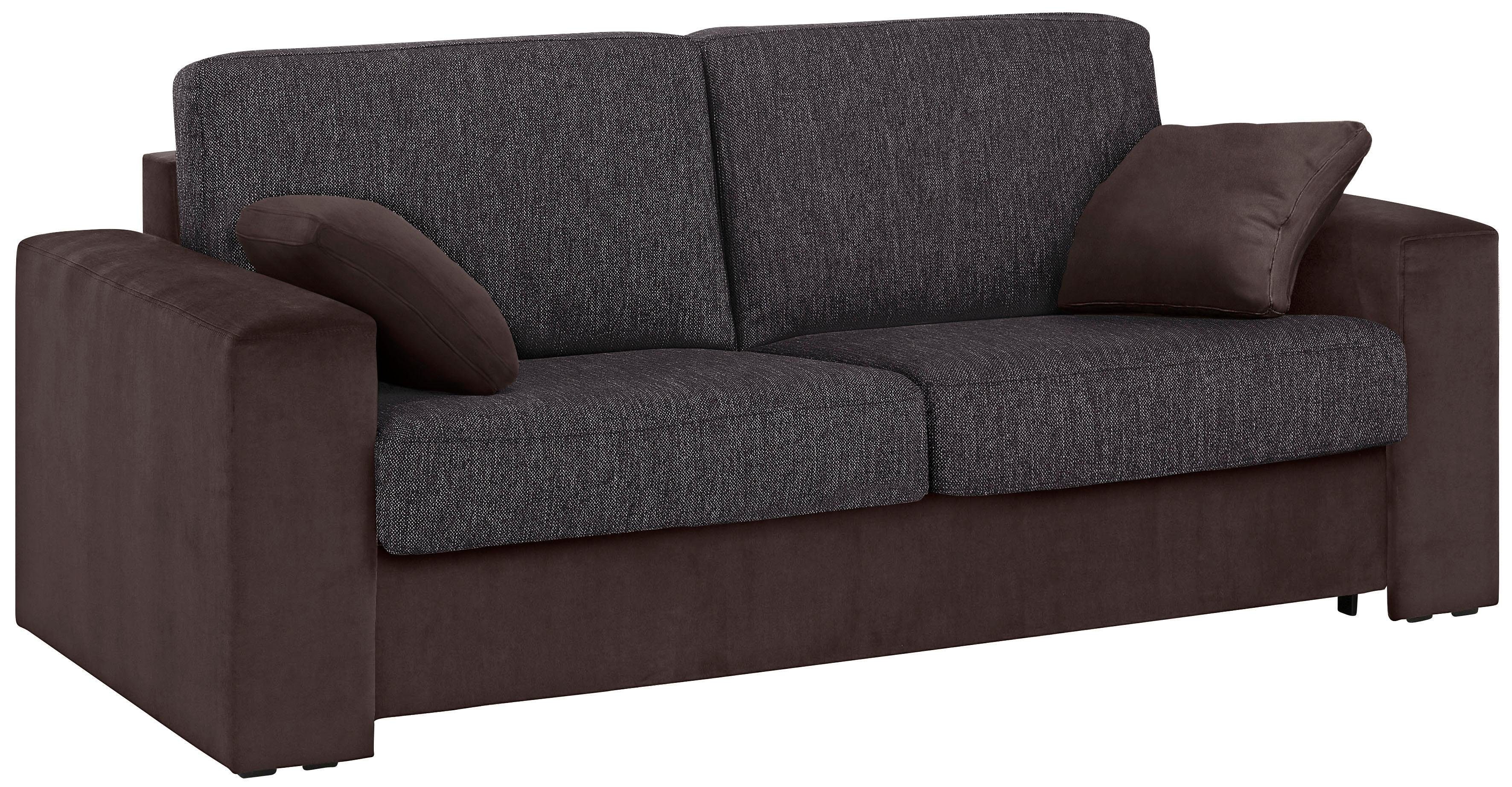Home affaire Schlafsofa "Roma Matratzenhöhe 14 cm", Dauerschlaffunktion, mi günstig online kaufen