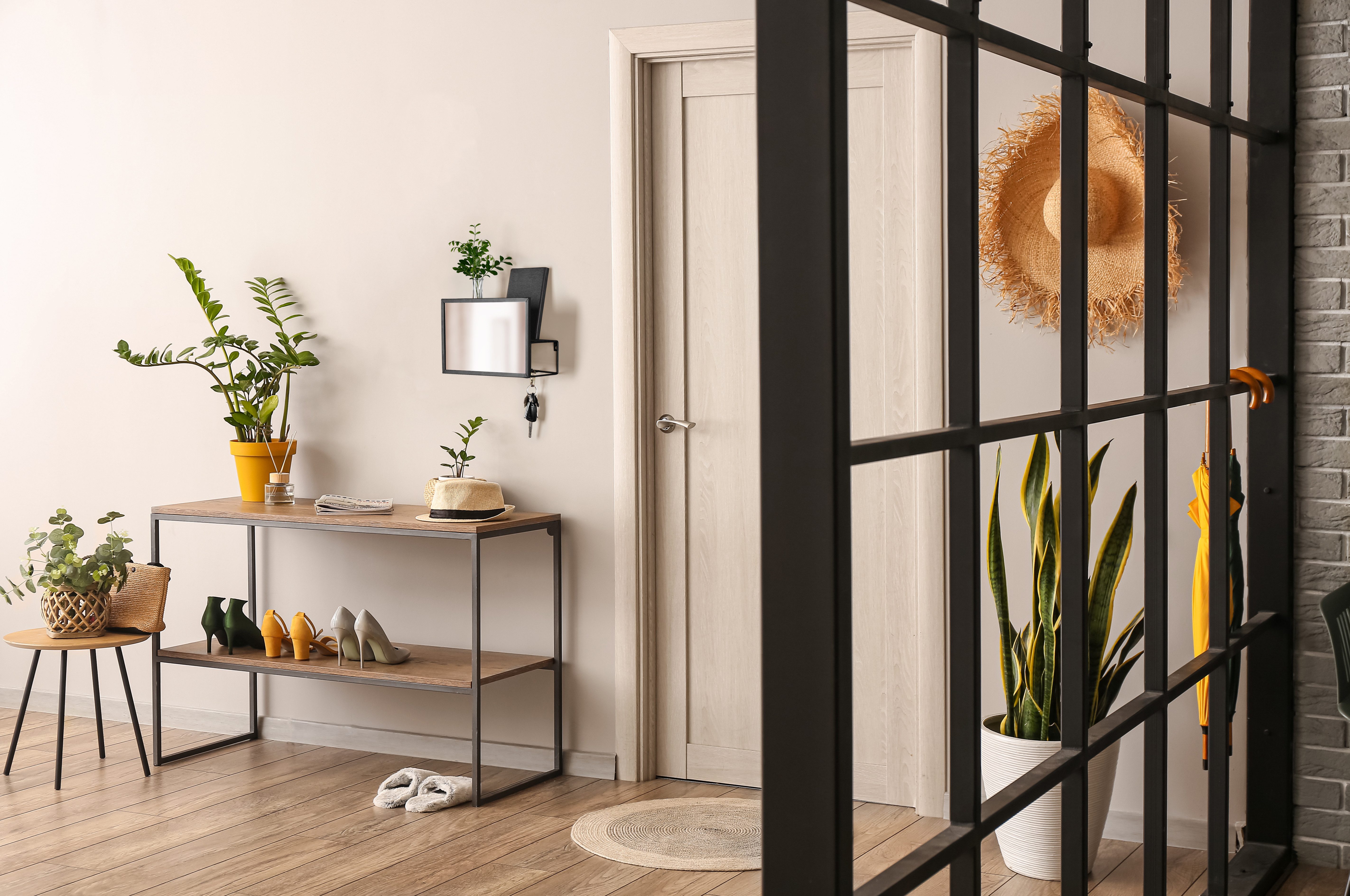MIRRORS AND MORE Wandgarderobe Mimi (1 St), mit Ablagefach und Spiegel