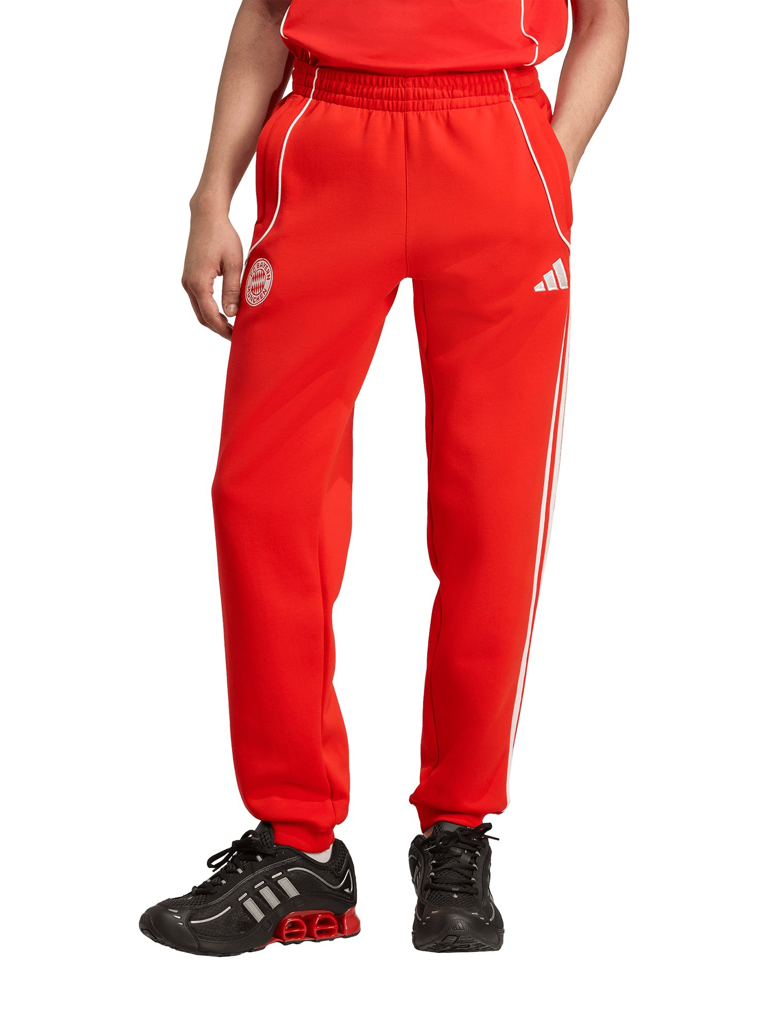 adidas Performance Sweathose FC Bayern München, Pant Urban Purist, Unisex, Rot