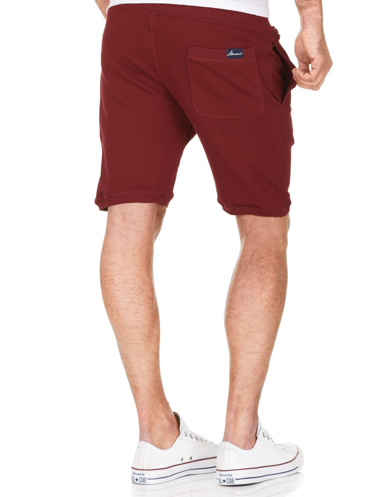 Amaci&Sons Sweatshorts INKSTER Sweatshorts Herren Bermuda Bequeme Kurze Männer Hose