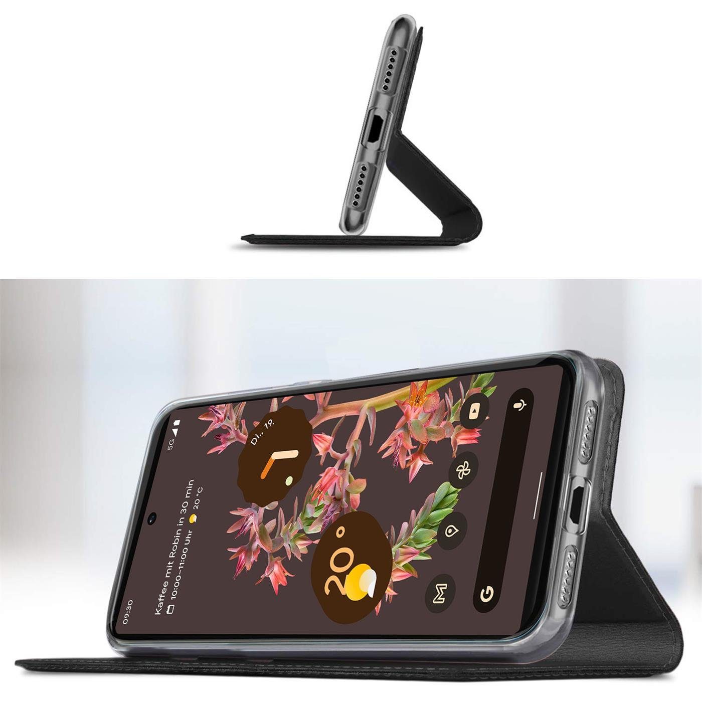 CoolGadget Handyhülle Klapptasche Wallet Kartenfach für Google Pixel 7 Pro 6,7 Zoll, Ultra Slim Flip Case Hülle Klapphülle Cover Schutzhülle