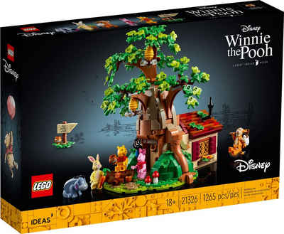 LEGO® Konstruktionsspielsteine LEGO® Ideas - Winnie Puh, (Set, 1265 St)