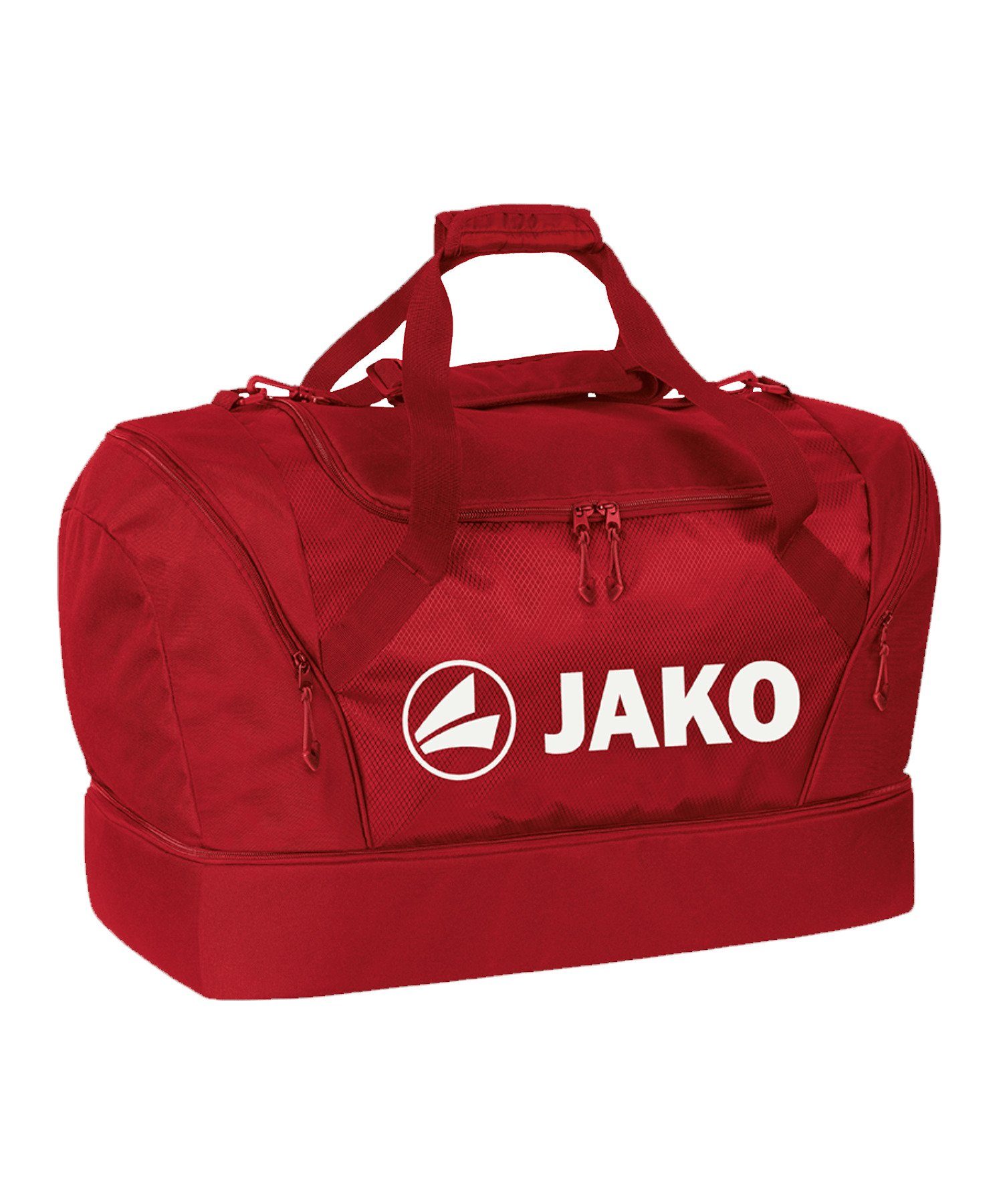 Jako Freizeittasche Sporttasche mit Bodenfach Senior, breit rot