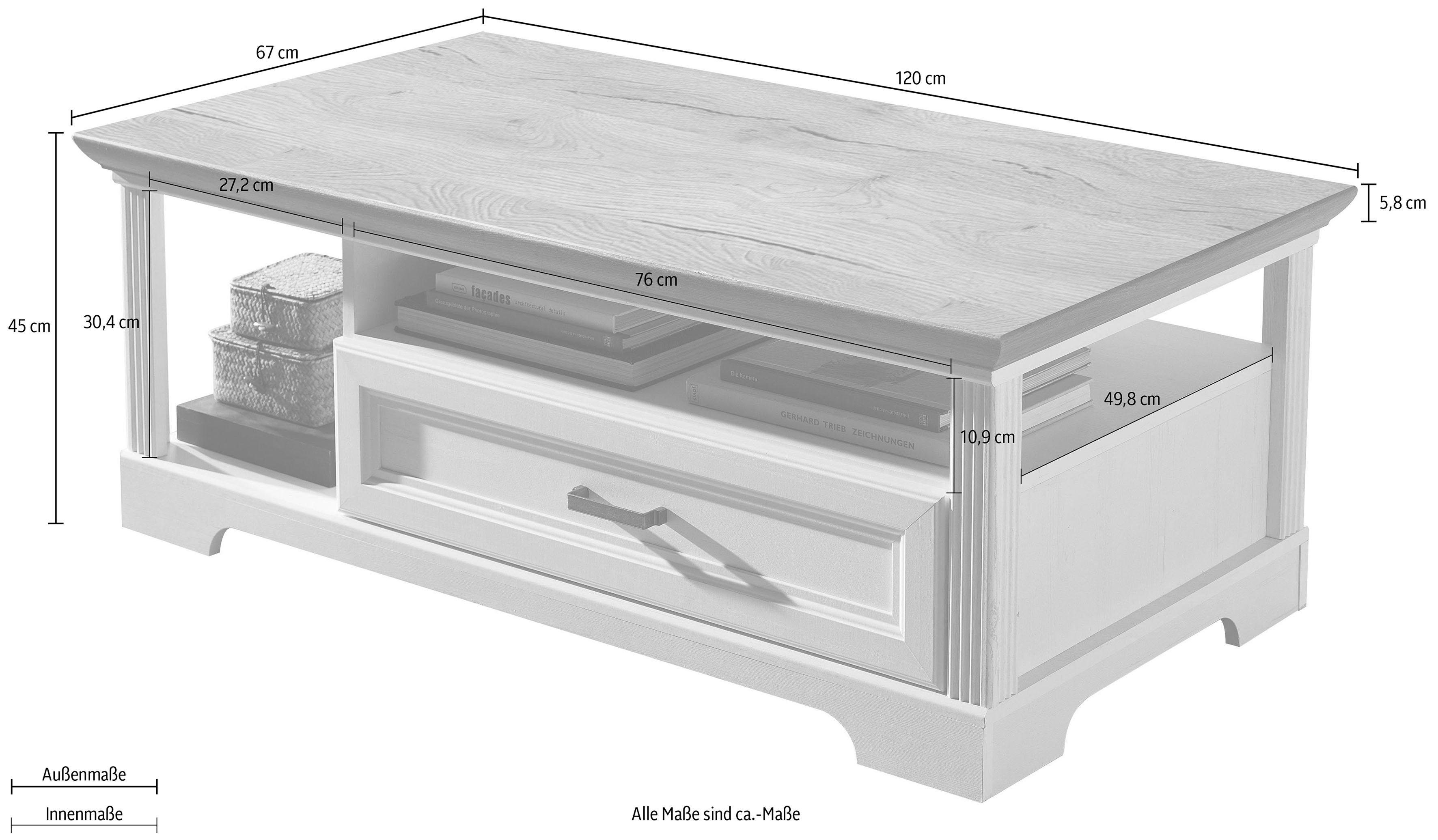 Innostyle Couchtisch Jasmin