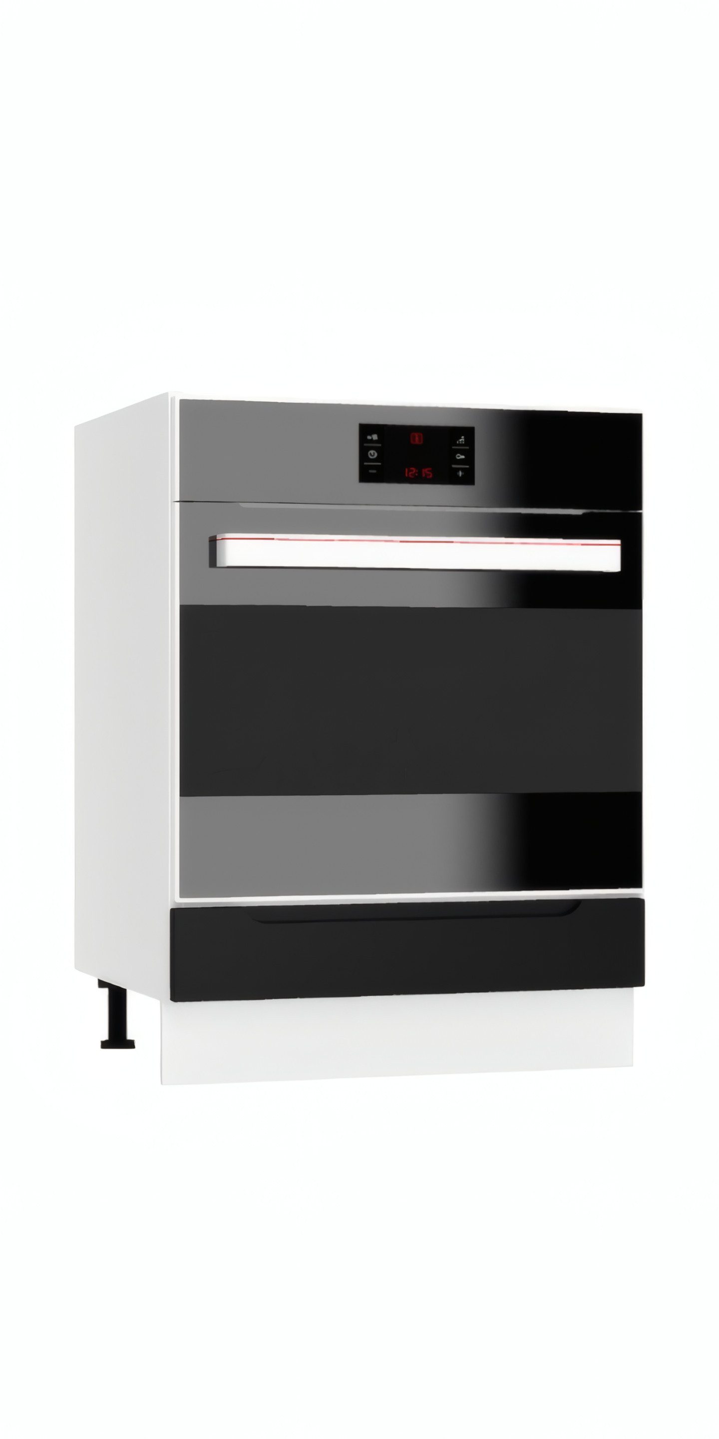 ROYAL24_MARKT Herdumbauschrank DK60 - Zivora - Funktionale Küchenlösung (Küchen Herdumbauschrank, 1-St., Premium - Zivora) Top Stoffe - Exklusiv - Hochwertig