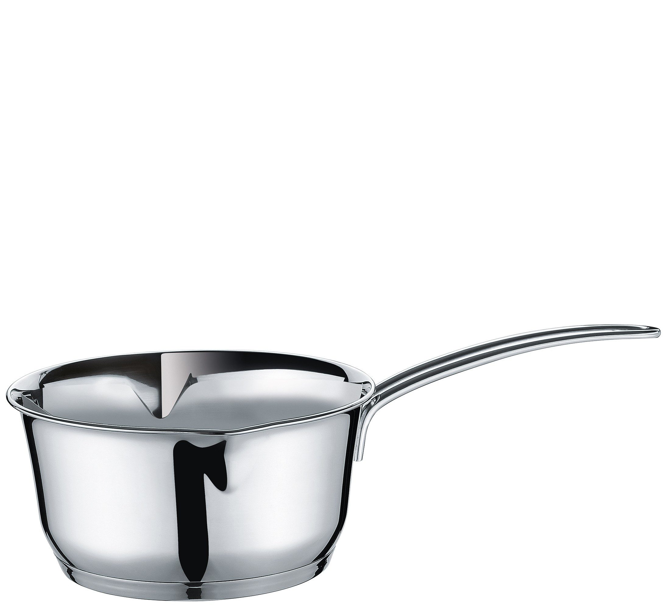 Küchenprofi Kasserolle Stielkasserolle CAPRI 700 ml aus Edelstahl für Saucen, Edelstahl, Backofengeeignet