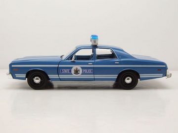 GREENLIGHT collectibles Modellauto Plymouth Fury Maine State Police 1978 blau Modellauto 1:24 Greenlight, Maßstab 1:24