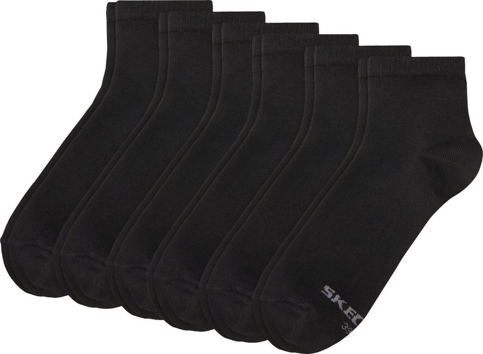 Uni 6 Socken Herren-Kurzsocken Skechers Paar