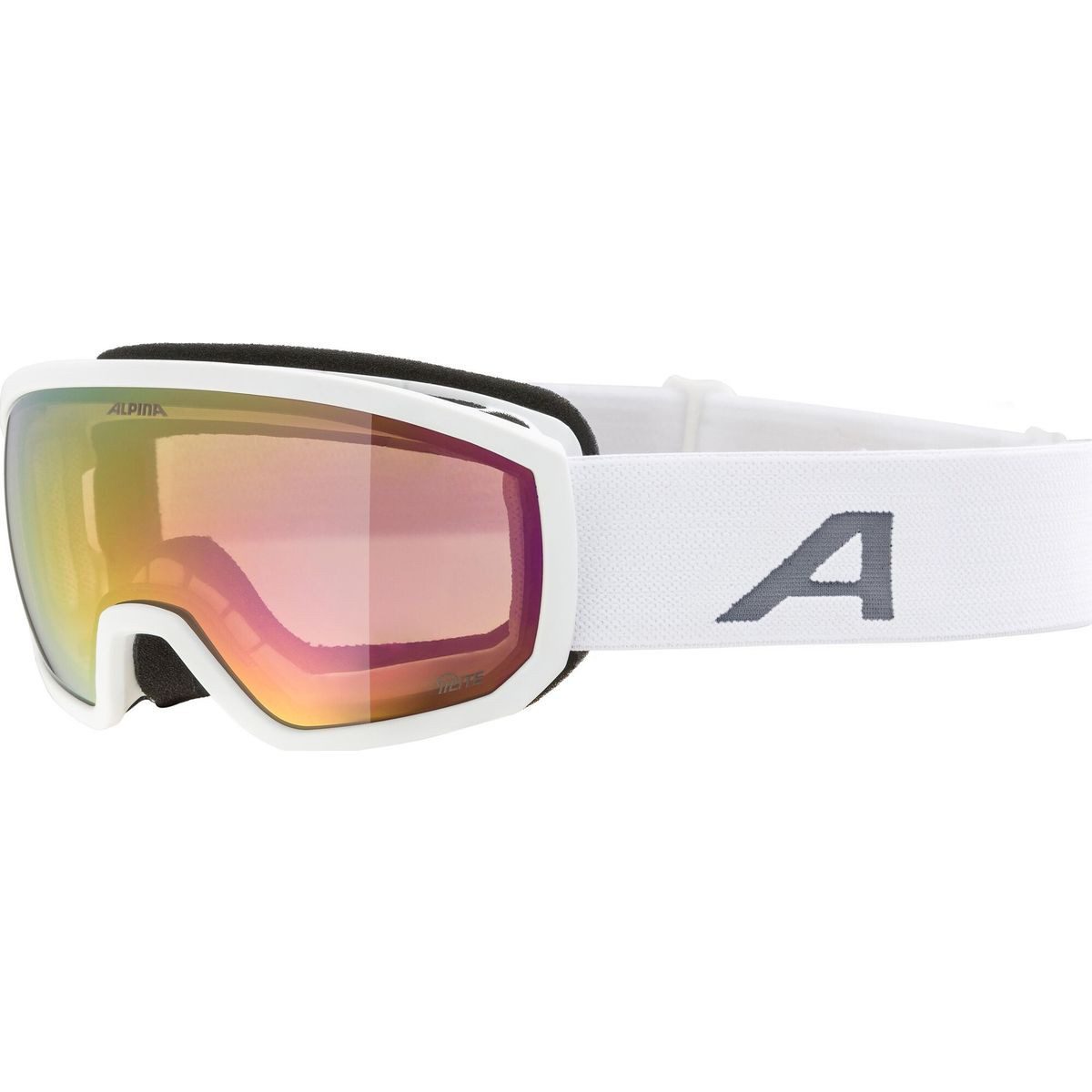 *Alpina* Skibrille Scarabeo JR Q-lite, Kinder-Skibrille mit kontrastverstärkender Scheibe, UV-Schutz und