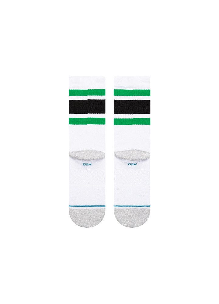 Stance Socken Tagessocke Crew NBA Boston Celtics weiss/schwarz/grün - 1 Paar