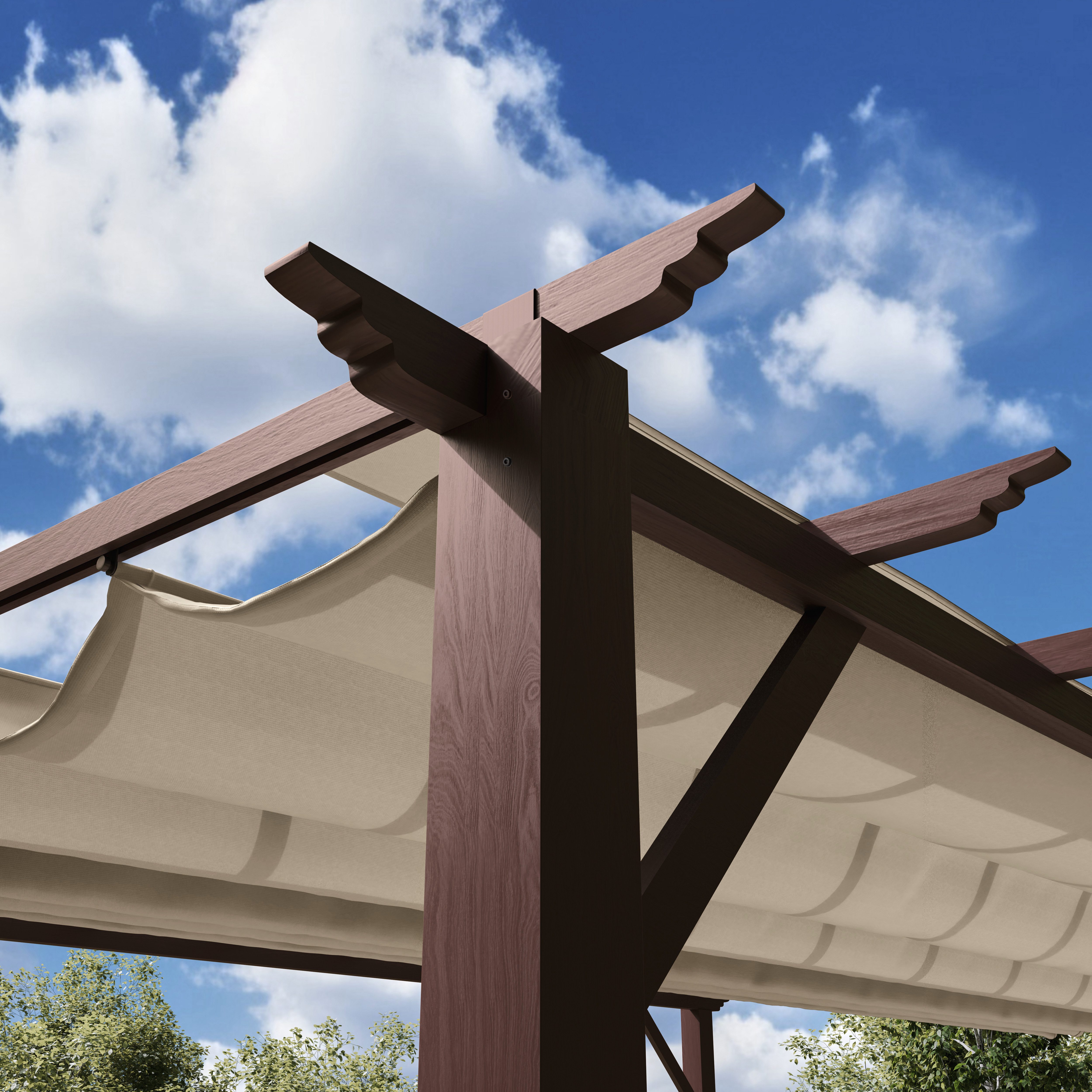 Paragon Pergola Florenz, BxTxH: 505x350x236 cm