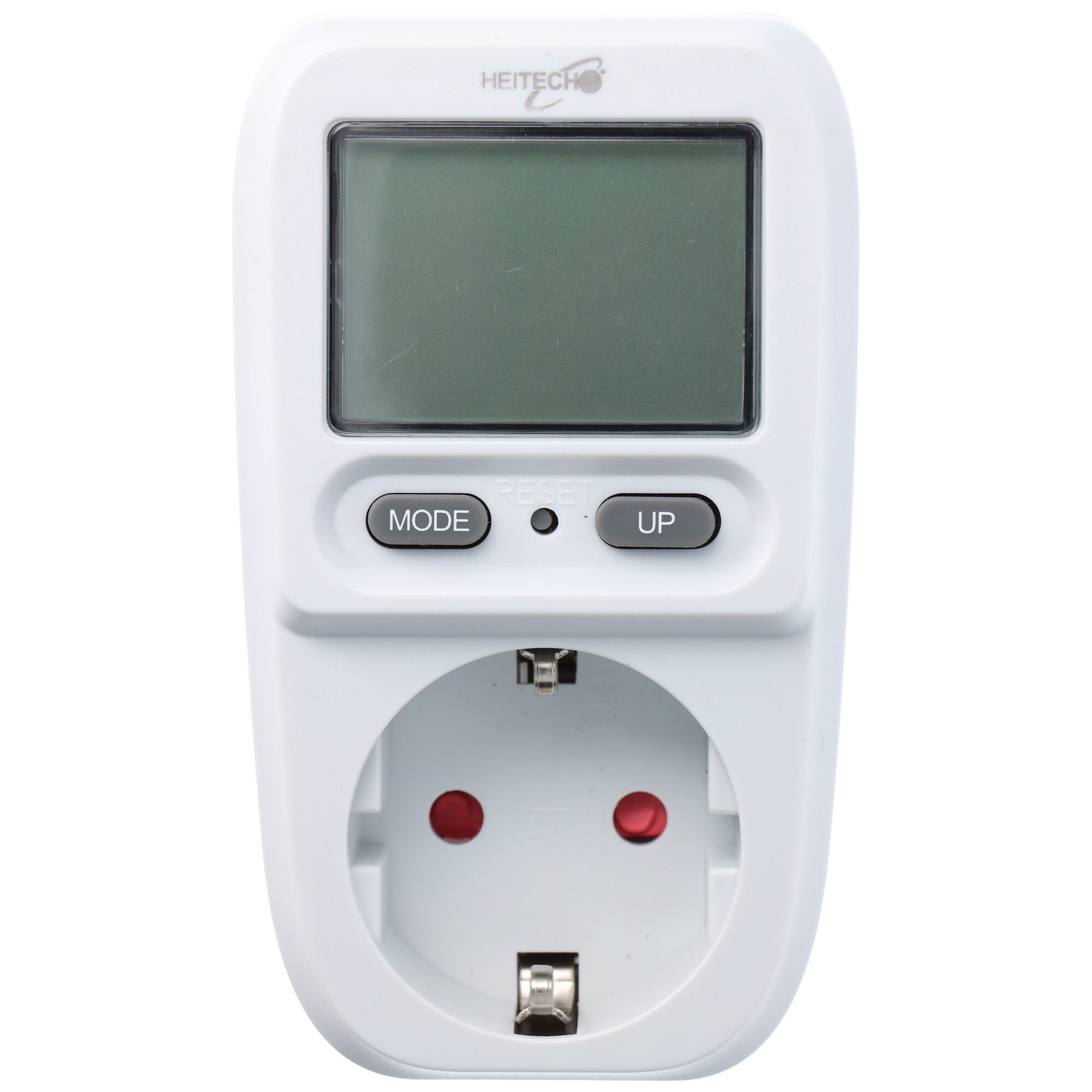HEITECH Energiekosten Messgerät Digital, Kostenkontrolle über die Steckdose Computer-Kabel