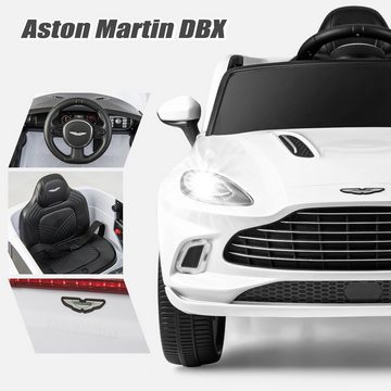 COSTWAY Elektro-Kinderauto Aston Martin, mit USB, FM, Musik, Fernbedienung