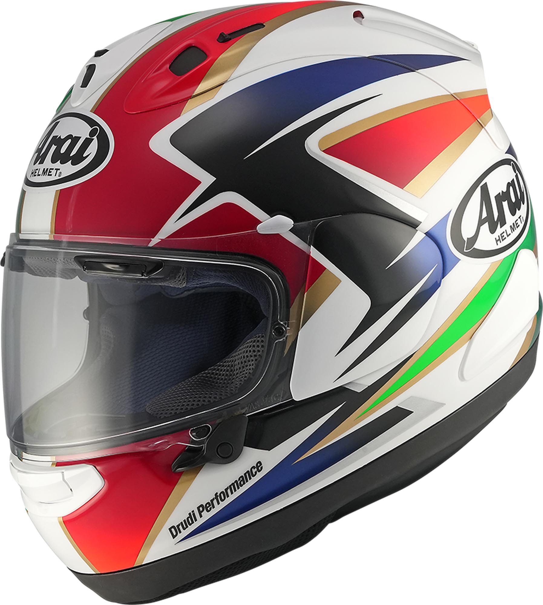 Arai Motorradhelm RX-7V Evo Cadalora Restyle Helm, Pinlock