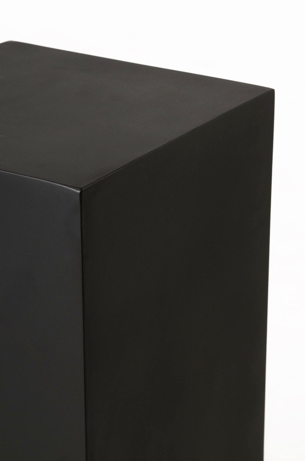 VIVANNO Blumenständer Fiberglas PODEST Säule - Anthrazit Matt (1 St), 30x30x60 cm