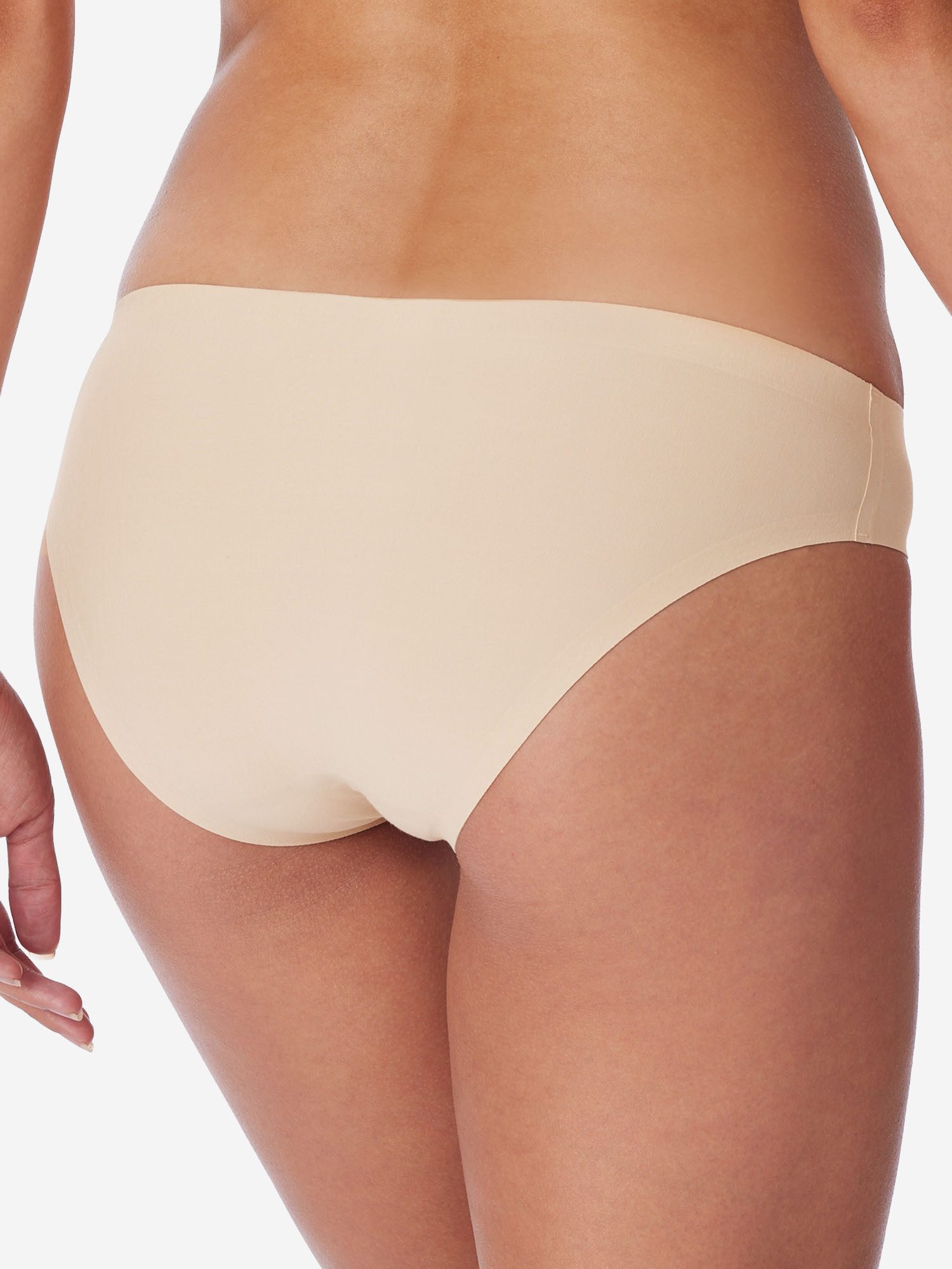 Schiesser Slip Invisible Cotton (4-St) Unterhose, Basic Slip, Slip