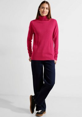 Cecil Rollkragenpullover mit Rippstrick-Muster