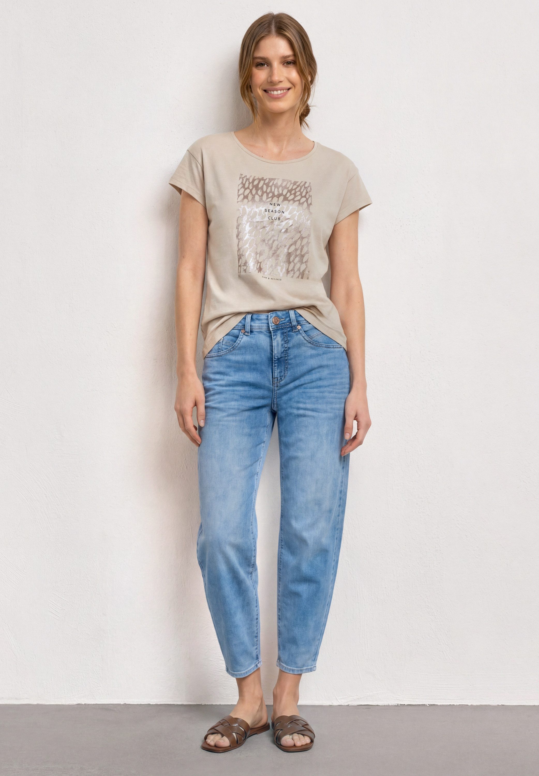STREET ONE Print-Shirt aus reiner Baumwolle – Bild 3 von 5