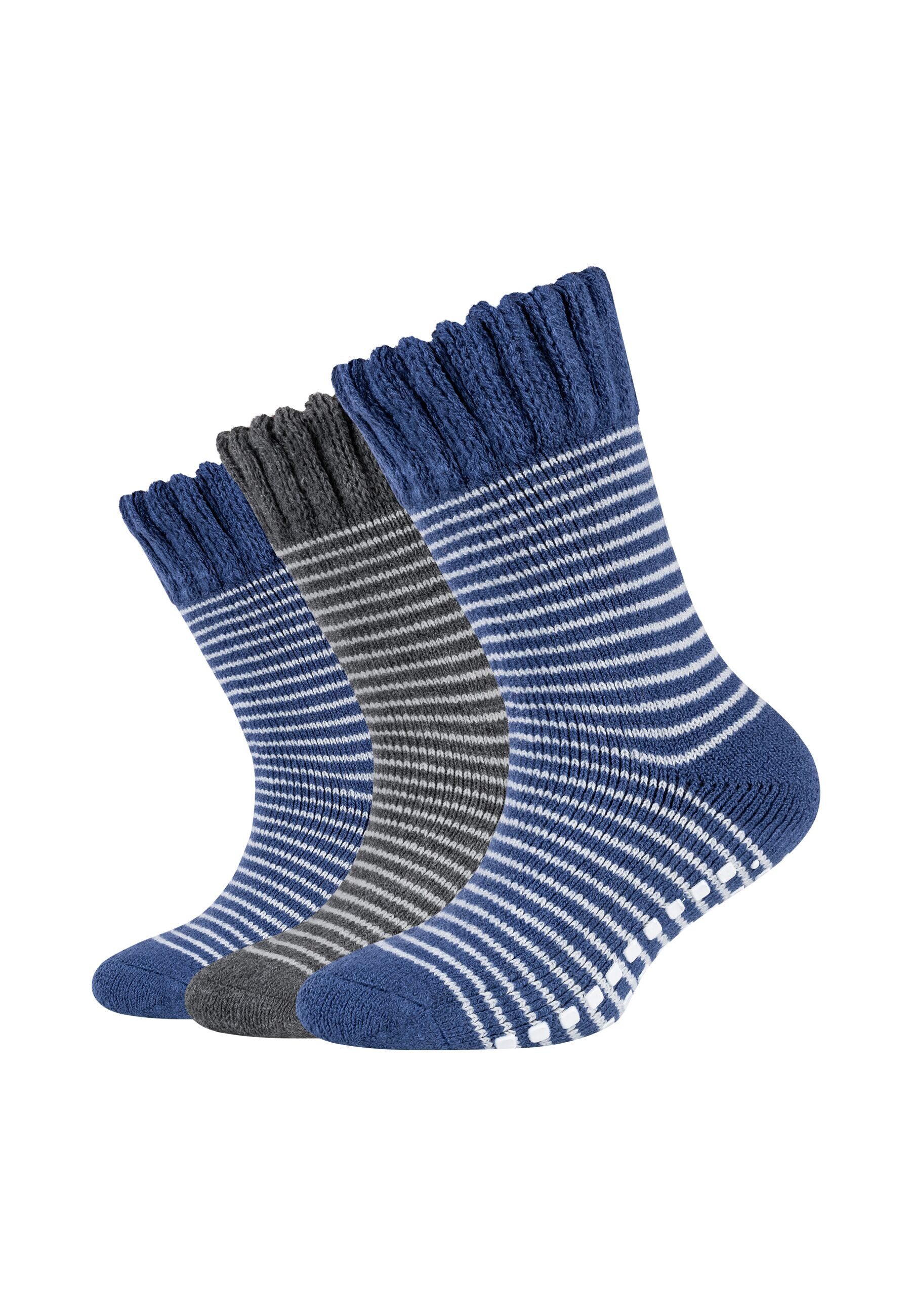 Camano Socken 3er Pack 3er Pack Kuschelig warm dank weicher Qualität, Vollfrottee