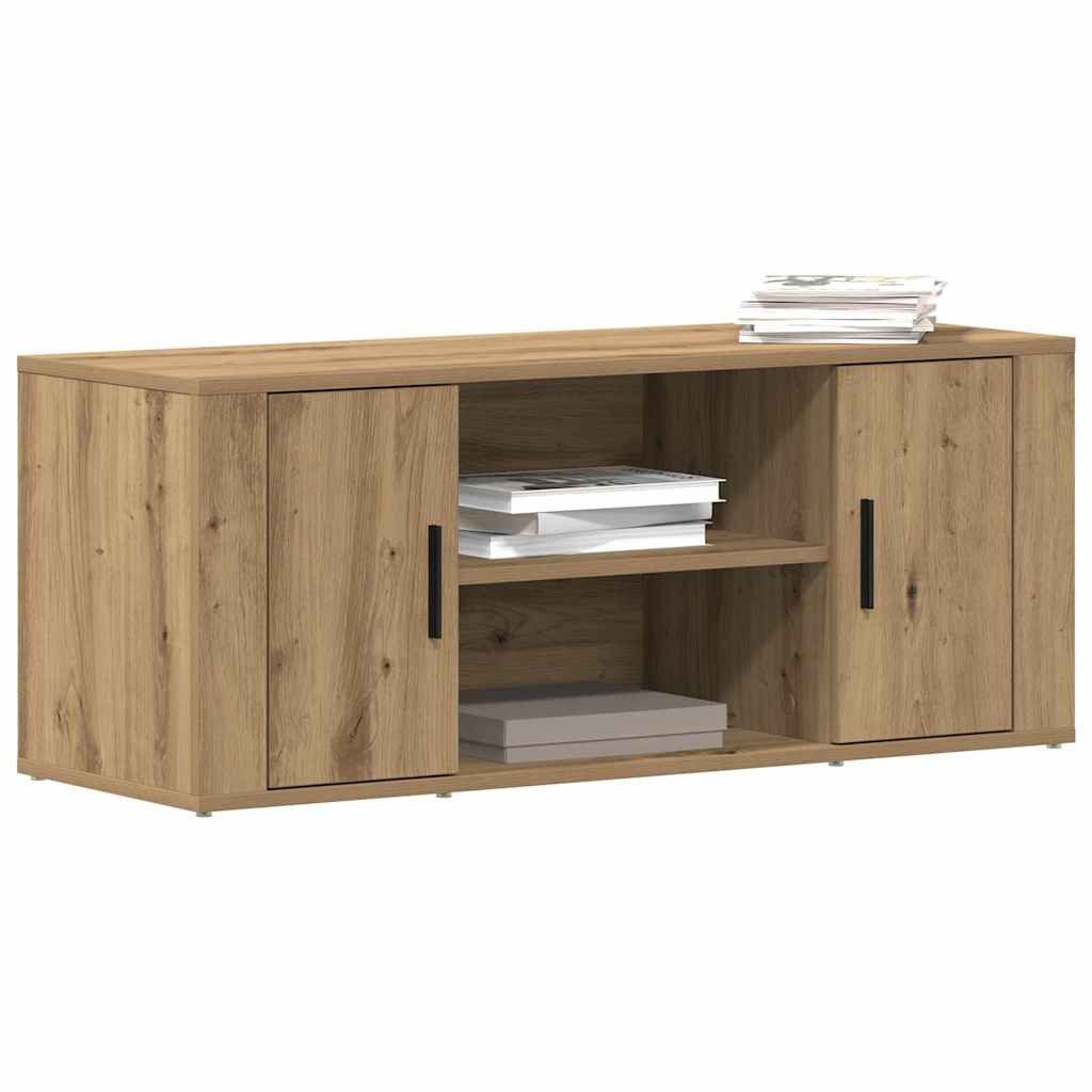 vidaXL TV-Schrank TV-Schränk Artisan-Eiche 100 x 35 x 40 cm Holzwerkstoff (1-St)