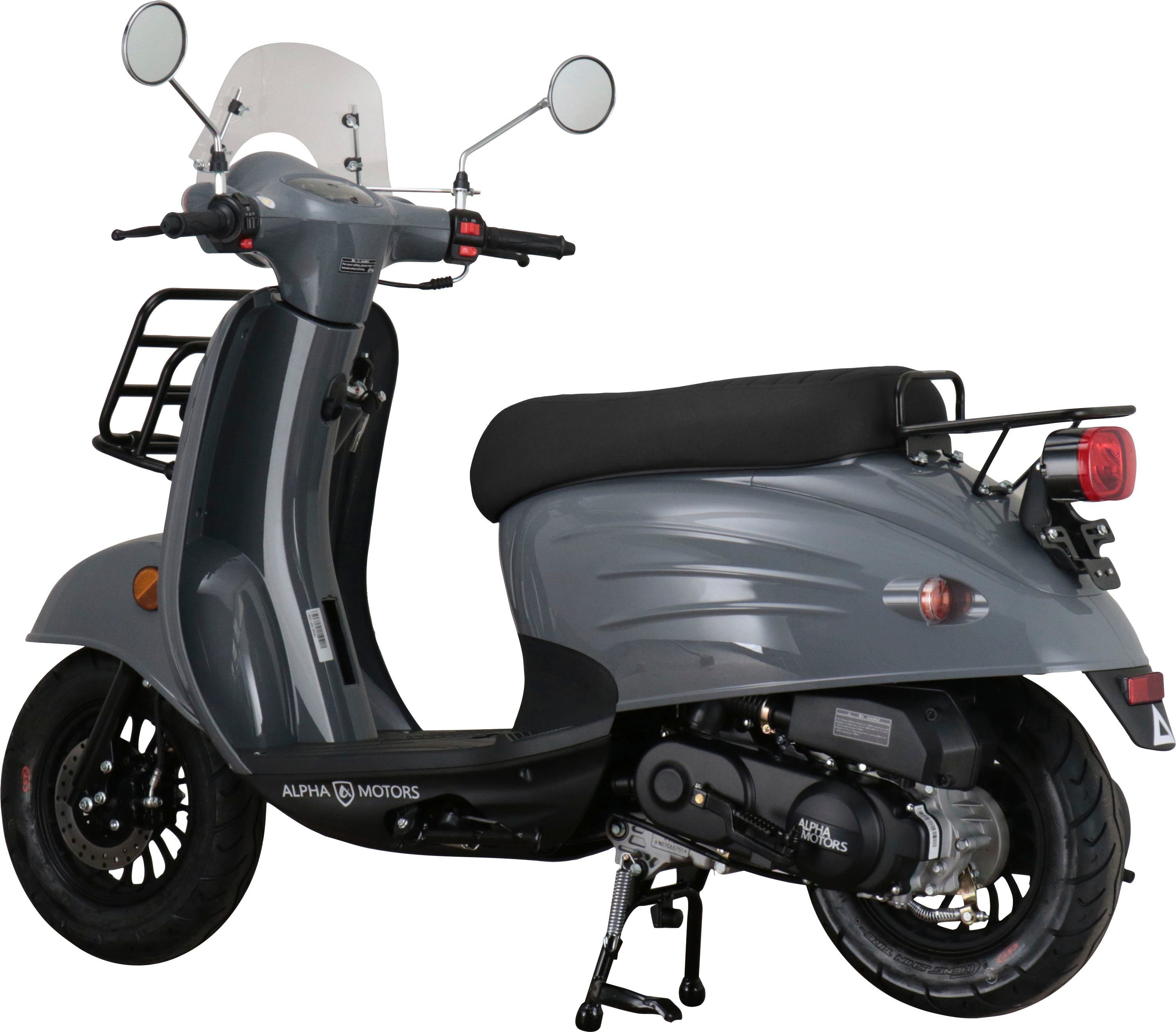 Alpha Motors Motorroller Adria, 50 ccm, Euro 5, 45 inkl. Windschild km/h