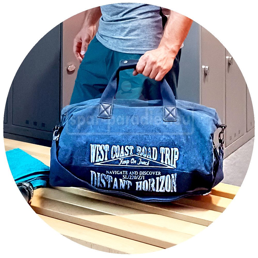 Denim Sporttasche Denim for Men Sport- und Reisetasche Jeansoptik günstig online kaufen