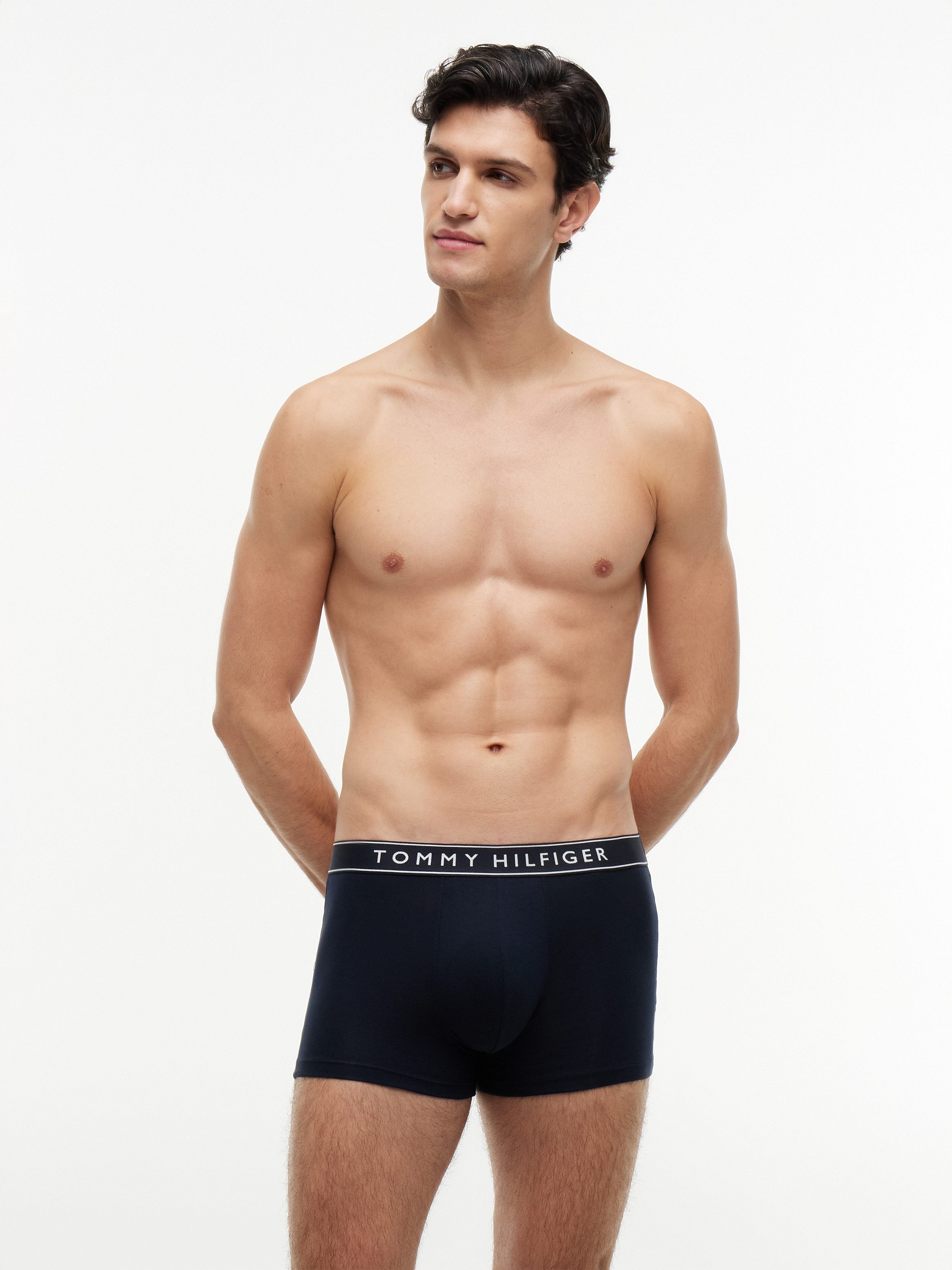 Tommy Hilfiger Underwear Trunk DTM (3-St) körpernahe Passform mit elastischem Bund