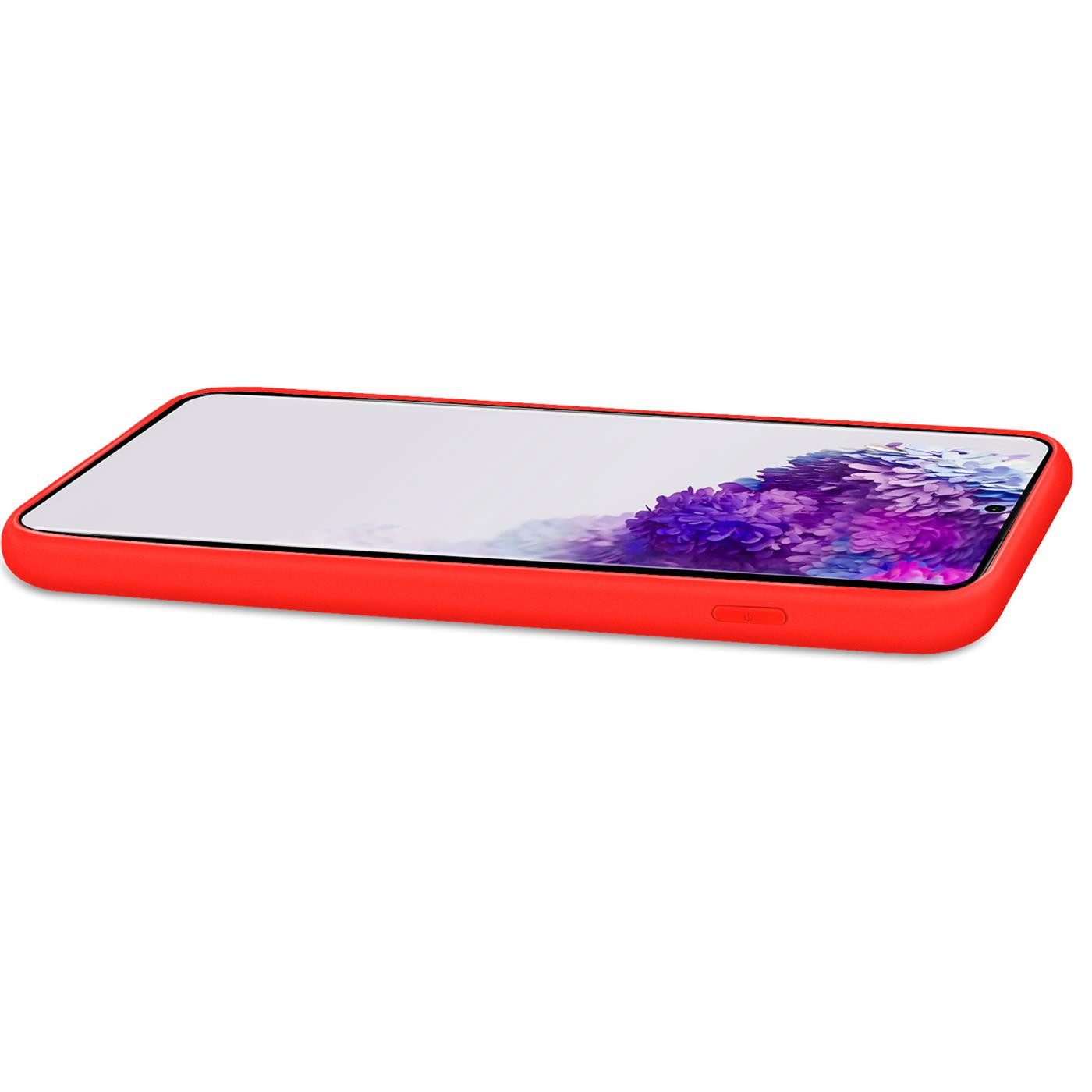 CoolGadget Handyhülle Silikon Case für das Samsung Galaxy S20 FE Slim TPU Cover 6,5 Zoll, Weiche Schutz Hülle mit Innen Fleece aus Stoff Handy Tasche – Bild 5 von 5