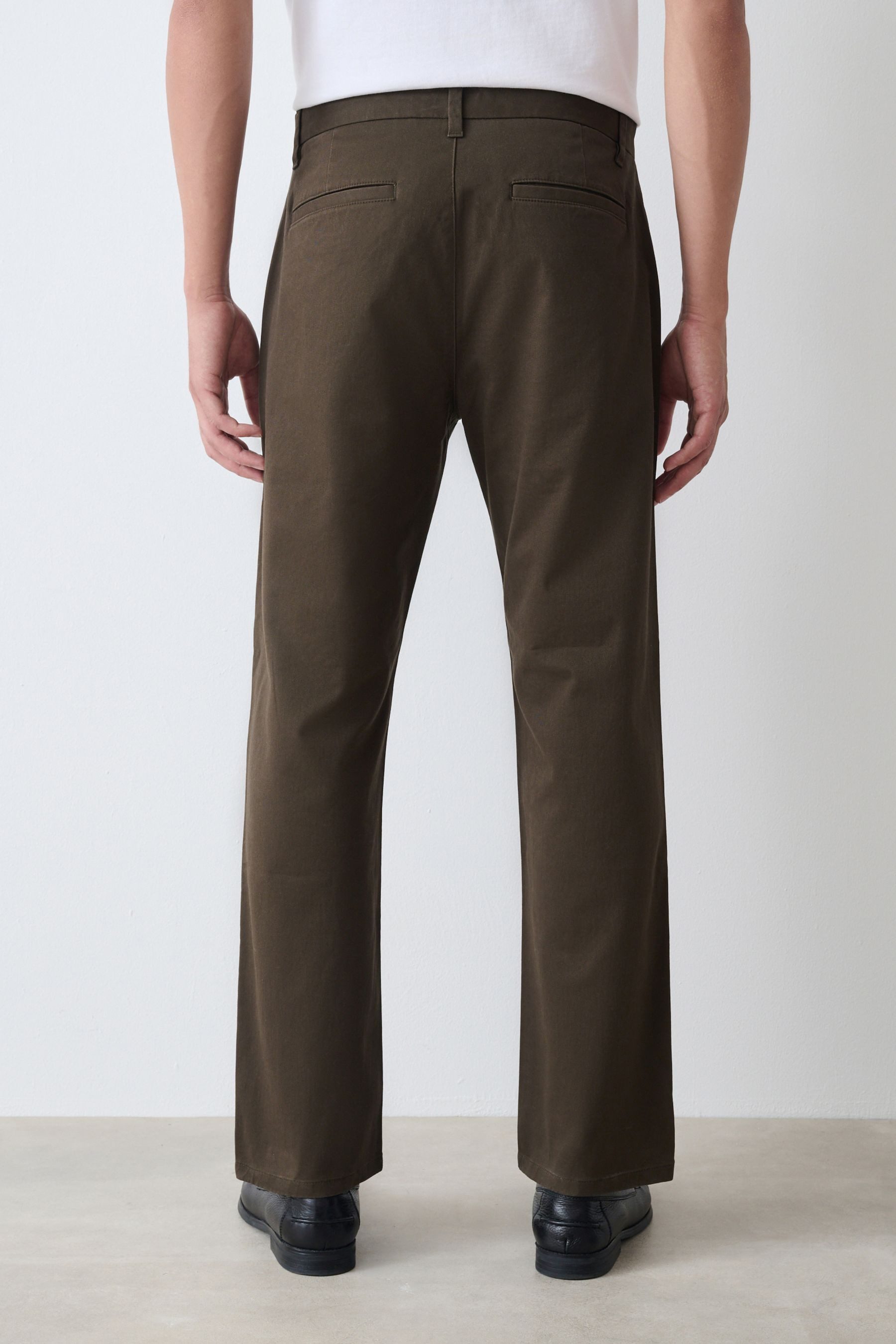 Next Chinohose Straight Fit Chinohose mit Stretch (1-tlg)