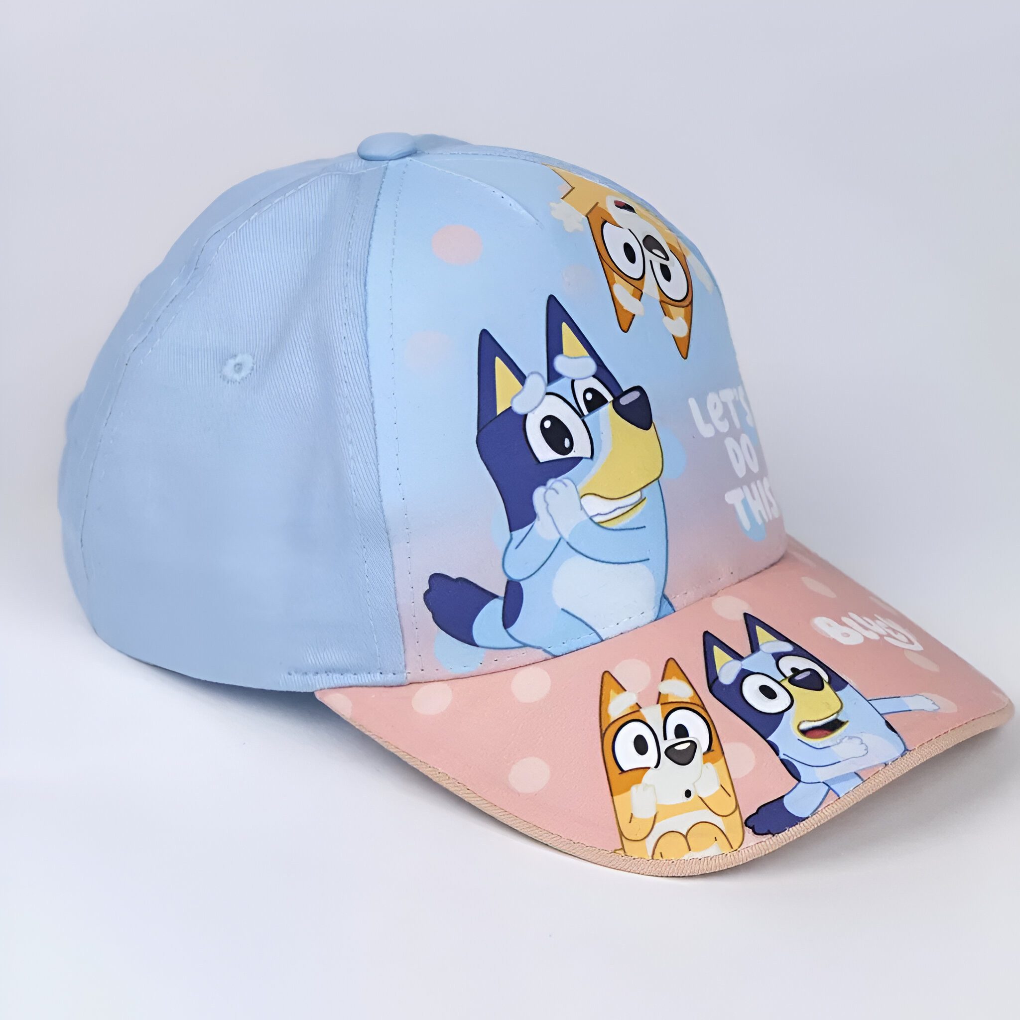Bluey Baseball Cap Bluey Bingo Kinderserie Kinder Jungen Basecap Baseball Kappe Gr. 51