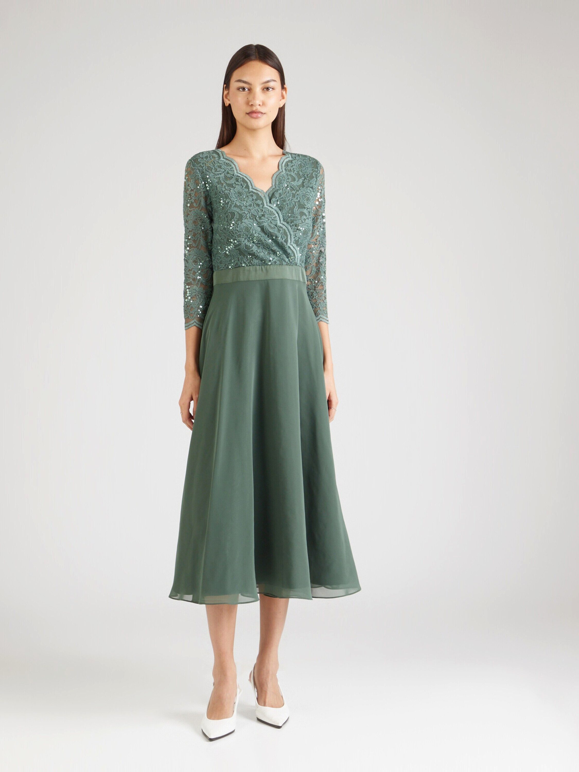 SWING Midikleid (1-tlg) Spitze günstig online kaufen