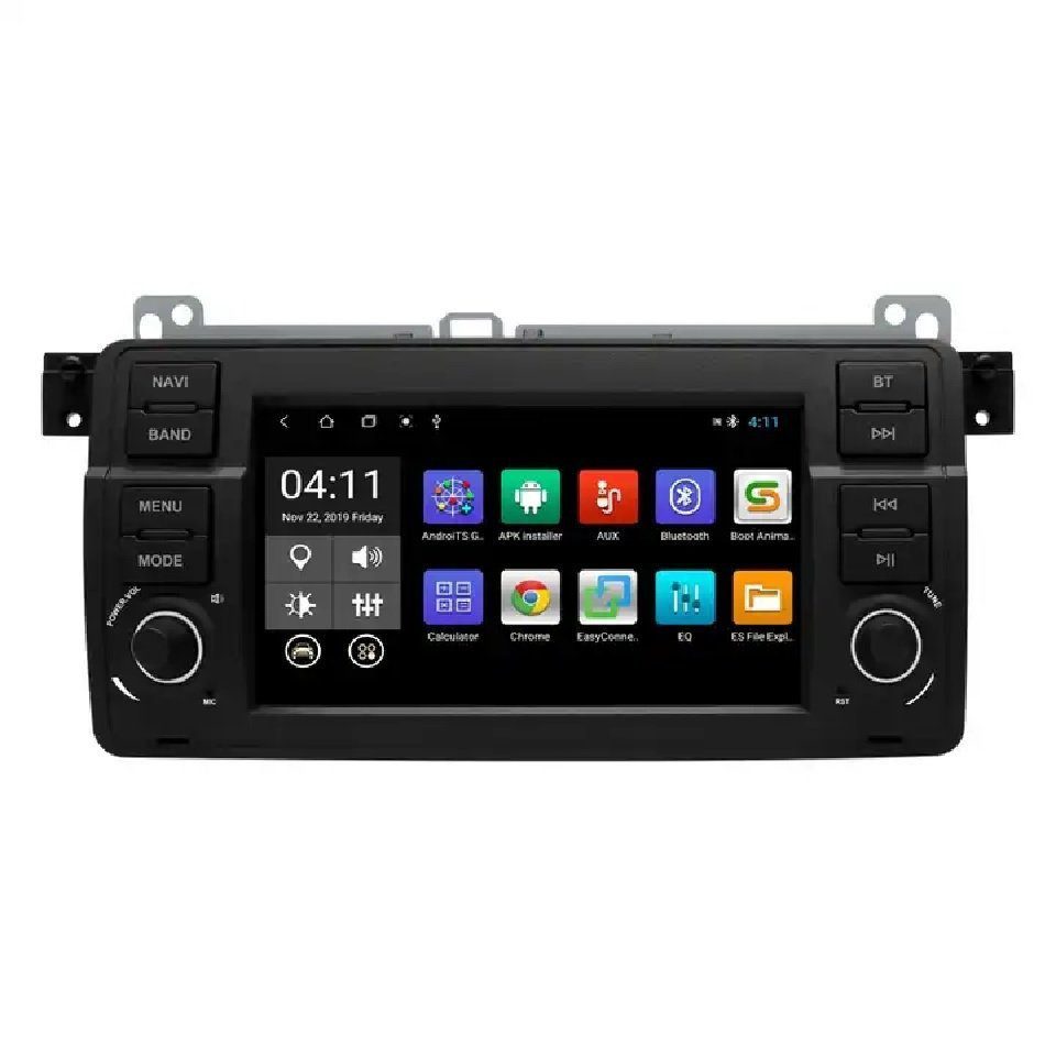 GABITECH 7 zoll Android 13 Autoradio für BMW 3er E46 M3 Rover 75 MG ZT CARPLAY Autoradio (FM / AM-Radio, RDS, DAB+ Optional, Kabellos Apple Carplay und Android Auto, Sprachsteuerung)
