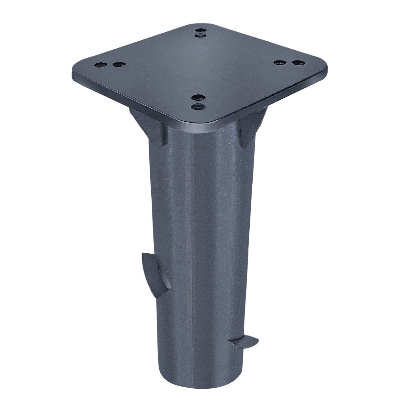 FIVMEN Schirmhalter Metall Universal Bodenplatte Schirmständer für Sonnenschirm,Dunkelgrau