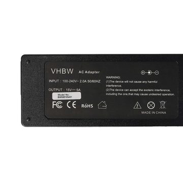 vhbw passend für Toshiba Portégé M400-ST9113, M400-ST4001, M405-S8003, Notebook-Ladegerät