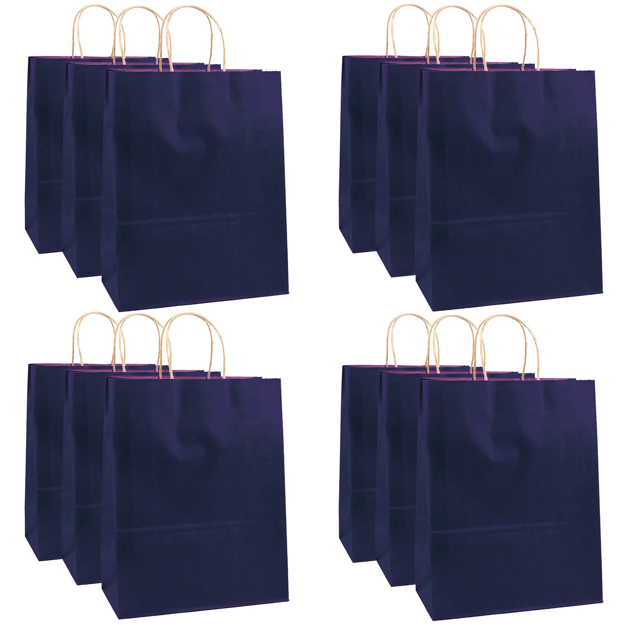 maDDma Пакувальний папір 12 Geschenktasche aus Папір mit Griffen 31x42x12cm Папірtüten, Rechteckig