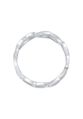 Elli Fingerring Bandring Herzen Symbol Cut-Out Trend 925er Silber
