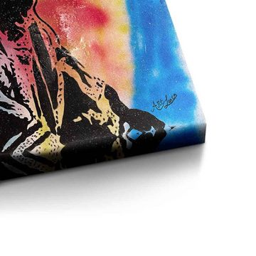 DOTCOMCANVAS® Leinwandbild Nipsey Hussle, Leinwandbild Nipsey Hussle US Rapper Musik Porträt Pop Art Bild